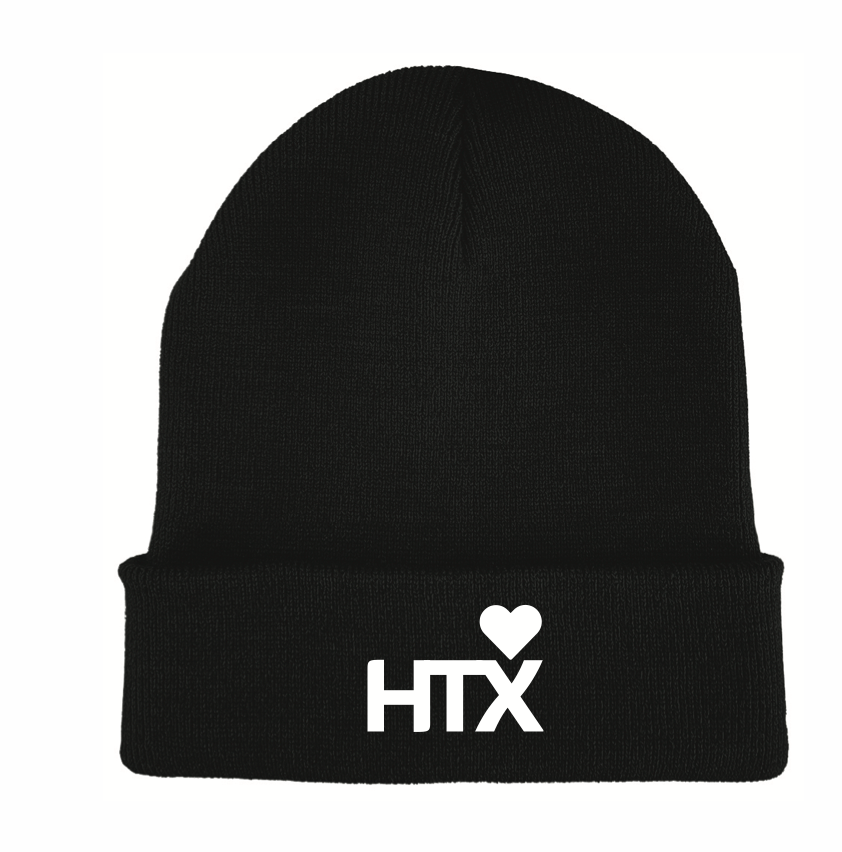 Húfa með HTX logo - þrír litir